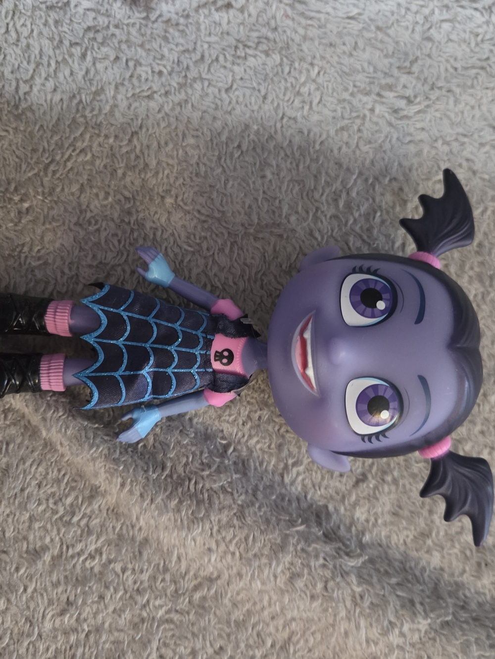 Disney's Vampirina Action Figure Web Dress 6” Monster Doll Purple Pink Black